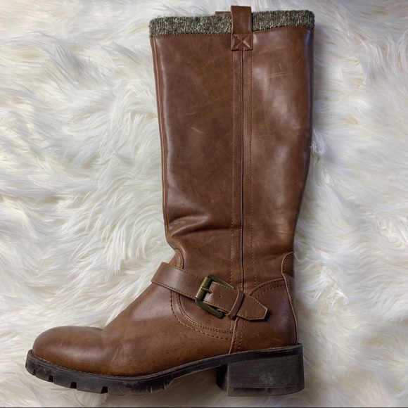 Knee High Brown Riding Boots - Picture 6 of 6
